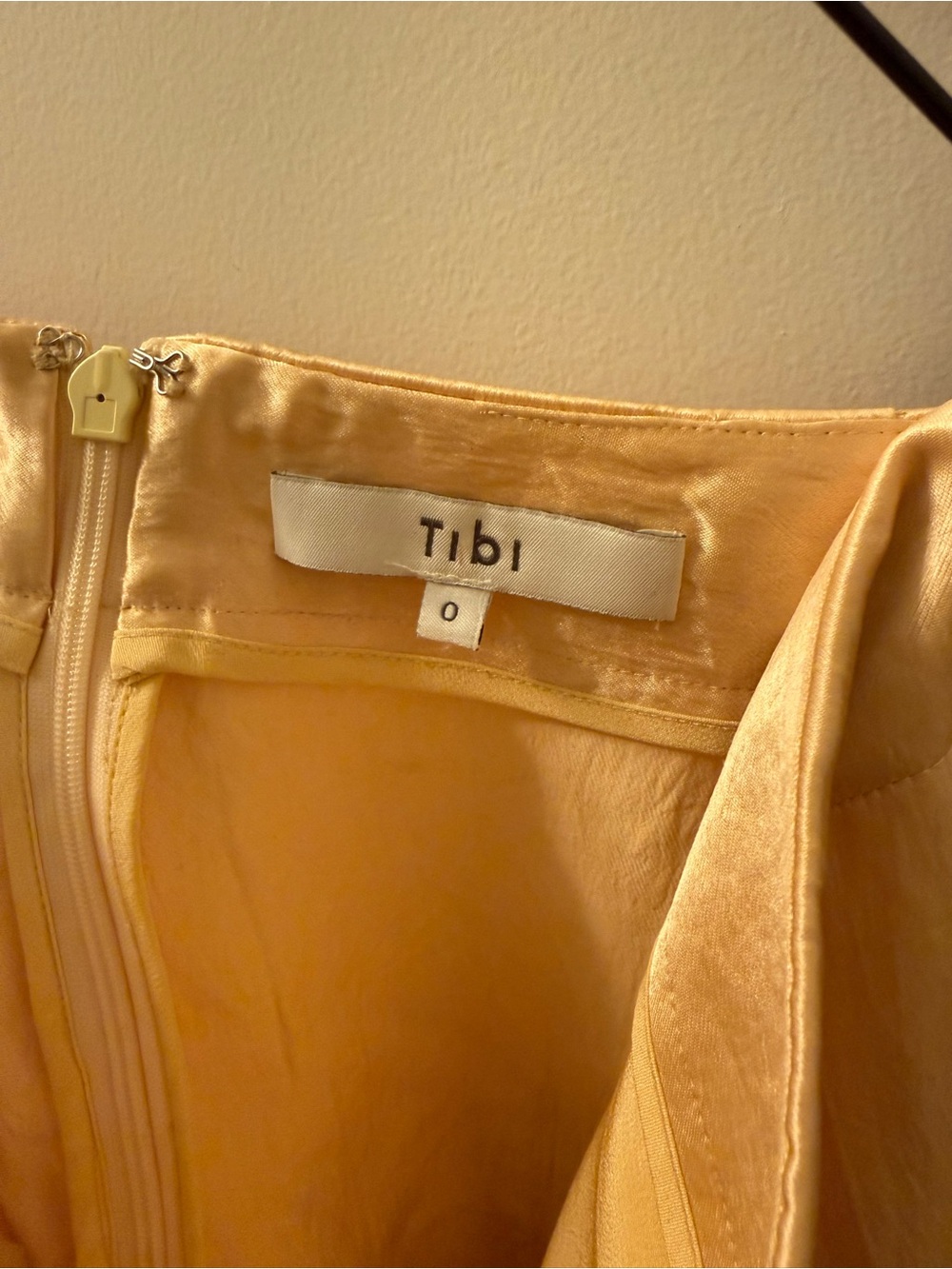 Tibi Sion Satin Godet Midi Skirt - Picture 6 of 6